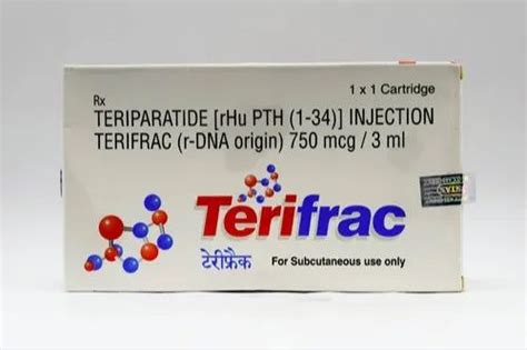 Teriparatide Injection, 750 mcg at Rs 3100/cartridge in Thane | ID ...