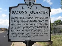 Biography of Nathaniel Bacon - Bacon's Rebellion