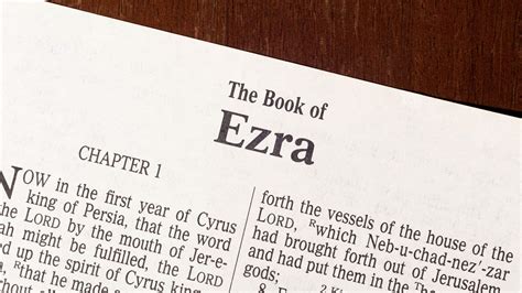 Outline Of Ezra: Basic & Detailed Outlines | Think About Such Things