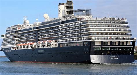 ms Zuiderdam - Itinerary Schedule, Current Position | CruiseMapper