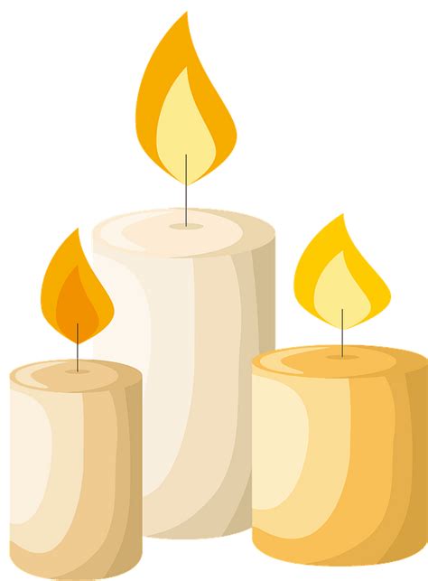 Candles clipart. Free download transparent .PNG | Creazilla