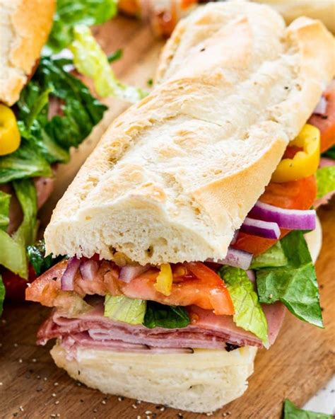 Italian Sub Sandwich - Jo Cooks