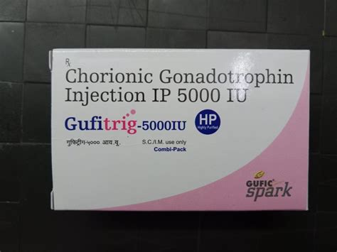 Human Chorionic Gonadotropin Injections, Packaging Type: Box, Packaging Size: 5000-Iu at Rs 285 ...