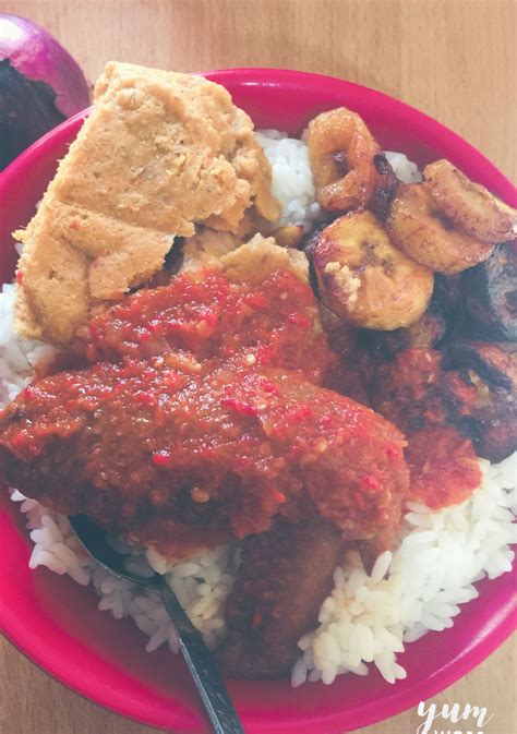 Nigerian food Nigerian Food, Plantains Fried, African Food, Stew, Tummy, Rice, Foods, Ethnic ...