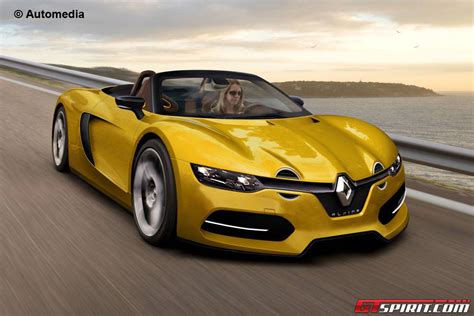 Renault's New Alpine Sports Car Drops Its Top - GTspirit