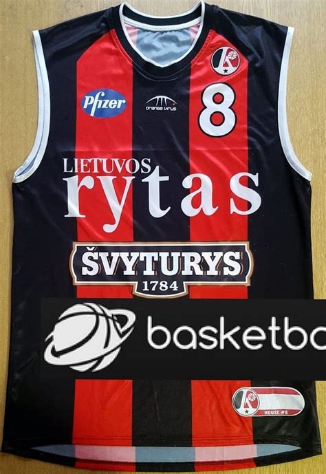 Lithuanian Basketball League 2004-05 Jerseys