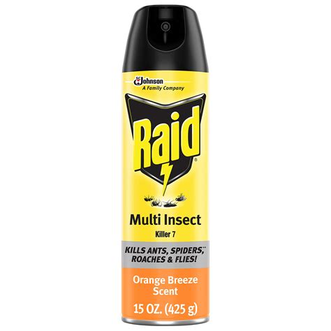 Buy Raid Multi Insect Killer, Kills Ants, Spiders, Roaches and Flies ...