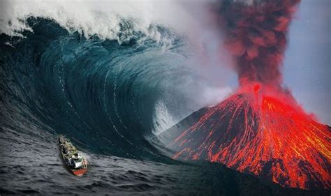 'Enormous' TSUNAMIS could head towards EUROPE and US when Canary ...