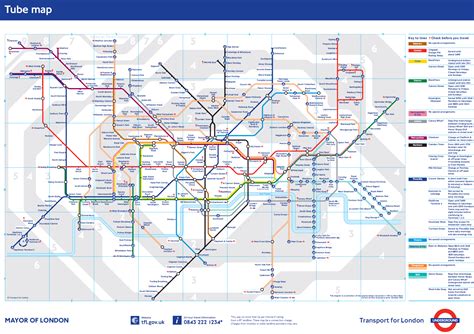 London Underground - Lines, zones, map and fares