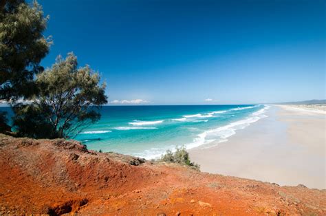 Moreton Island National Park - what a view! Go here for deserted beaches and 4wd only access ...