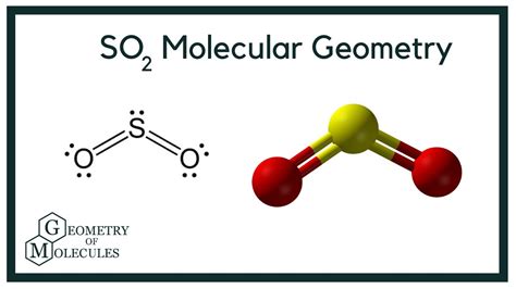 SO2 Molecular Geometry,Shape and Bond Angles (Sulfur Dioxide) - YouTube