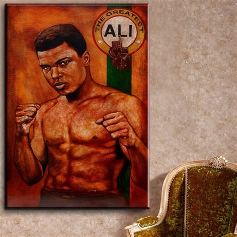 Aliexpress.com : Buy xh2269 Boxing Ali Sports Posters Prints Art canvas prints HD printed for ...