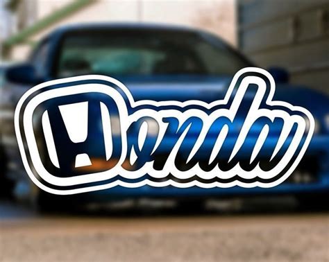 Pin by Khaled Awde on the best car | Jdm stickers, Honda civic, Honda ...