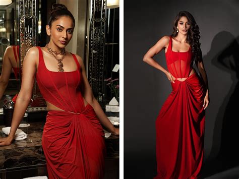 Shweta Sharda vs Rakul Preet Singh: A Stylish Showdown in Red