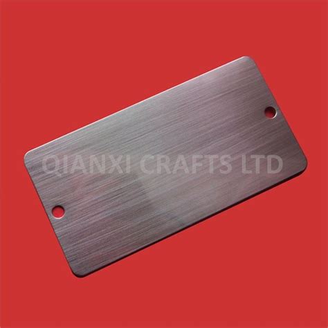 Customized Blank Metal Tags With Two Holes Manufacturers & Factory ...