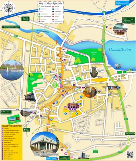 Dundalk tourist map - Ontheworldmap.com