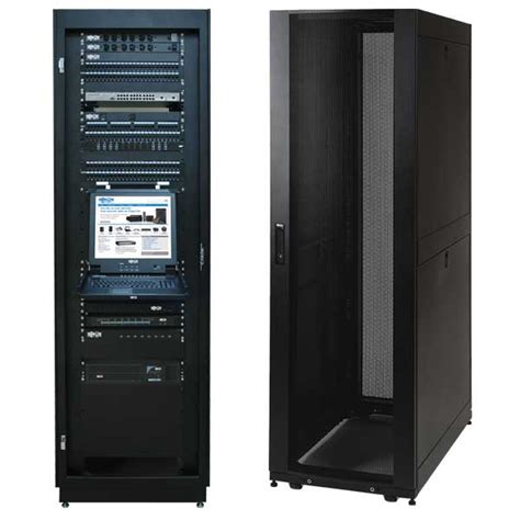 Amazon.com: Tripp Lite SR42UB 42U Rack Enclosure Server Cabinet Doors and Sides 3000lb Capacity ...