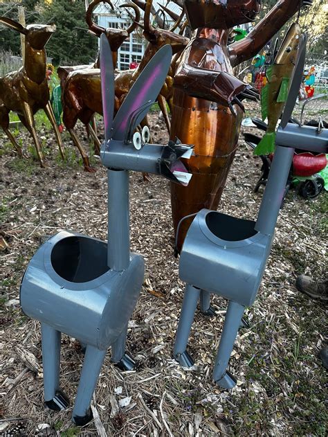 metal donkey planter - Pots & Planters - Whitewater, Wisconsin | Facebook Marketplace