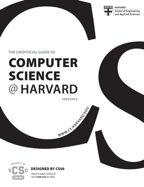 ComputEr SCIENCE @ haRVaRd