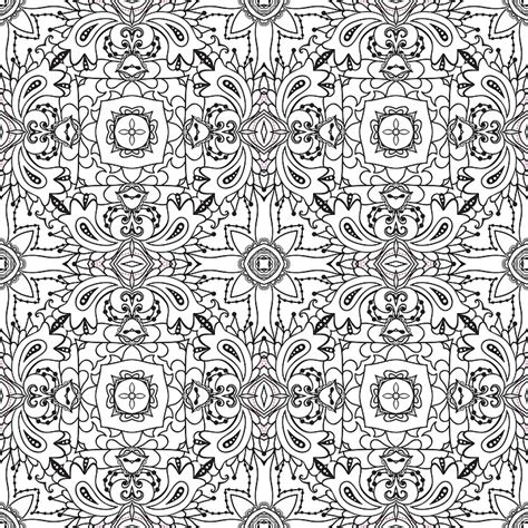 Mandala Pattern Line Art Black And · Free image on Pixabay