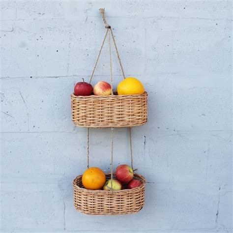 Hanging Fruit Basket - Etsy