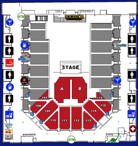 Seating Charts | Casper Events Center