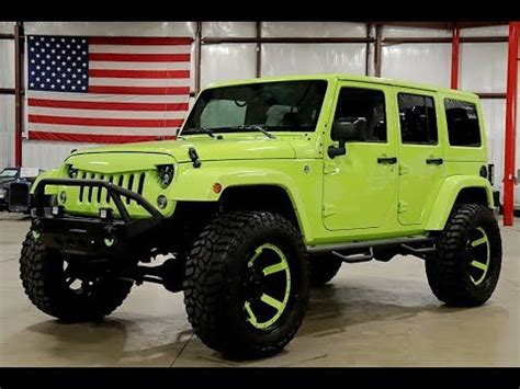 Lime Green Jeep Wrangler Unlimited