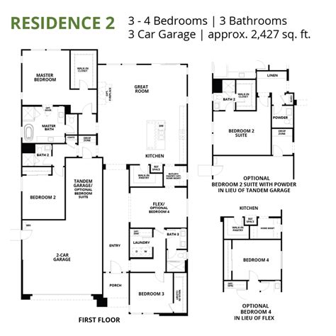 Brighton Floor Plans-02 - Cresleigh Homes