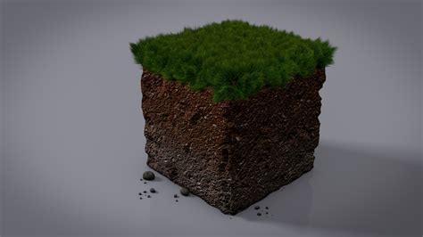 Minecraft Dirt Block by Nalsnag on DeviantArt