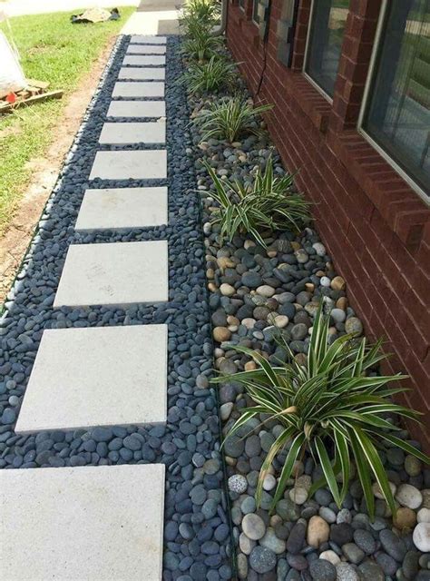 47 Fascinating Side Yard And Backyard Gravel Garden Design Ideas That ...