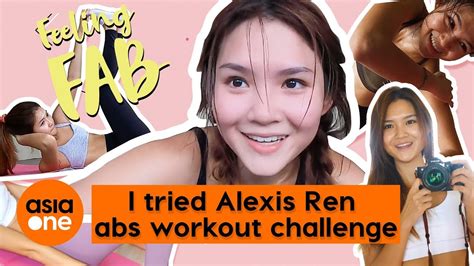 Feeling Fab: I tried Alexis Ren abs workout challenge and why you should put yourself to the ...