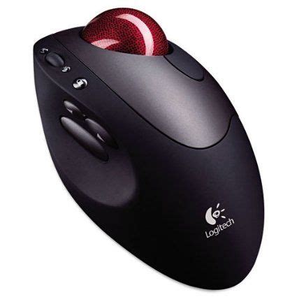 Logitech - Optical TrackMan Cordless Mouse Available at http://www.funkycomputerstuff.com ...