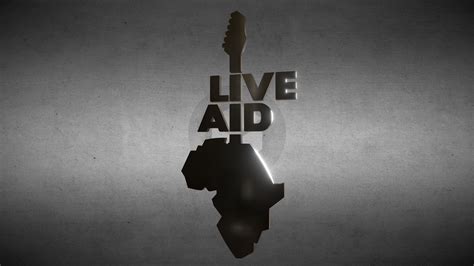 Live Aid Logo - Download Free 3D model by COSEDIMARCO [23f1973] - Sketchfab