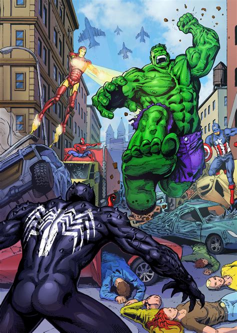 Hulk Vs Venom Wallpapers - Wallpaper Cave