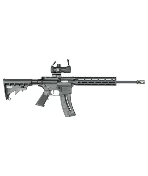 Smith & Wesson M&P 15-22 Sport OR Rimfire Rifle with Reflex Sight - 25 Round Capacity ...