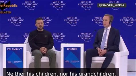 Zelensky threatens Putin and his children and - One News Page VIDEO