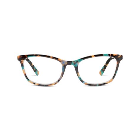 Gloria (Blue Light) - Teal Botanico / Reading / 2.75 - Peepers by PeeperSpecs