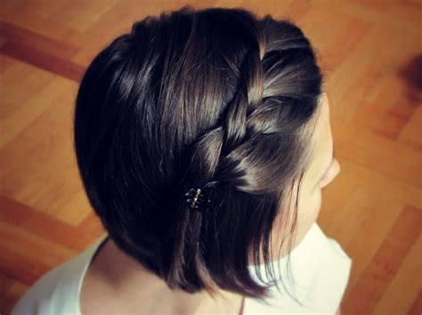 12 Pretty Braided Hairstyles for Short Hair - Pretty Designs