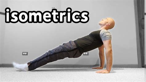 20 Isometric Exercises Anyone Can Do (With No Equipment) - YouTube | Isometric exercises ...