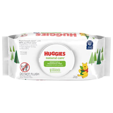 Huggies Natural Care Sensitive Baby Wipes - Fragrance Free - Shop Baby ...