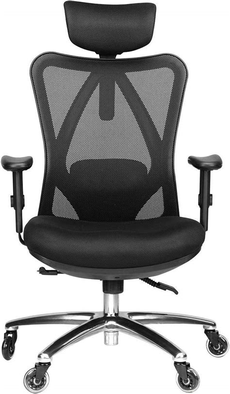 Buy Duramont Ergonomic Office Chair - Adjustable Desk Chair with Lumbar Support and Rollerblade ...