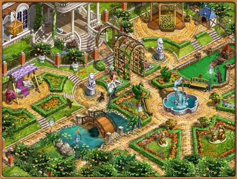 Screenshot of Gardenscapes (Windows, 2009) - MobyGames