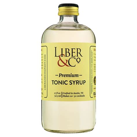 Premium Tonic Syrup