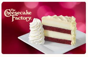 Cheesecake Factory – Buy a $25 gift card, Get 2 FREE Slices of Cheesecake!