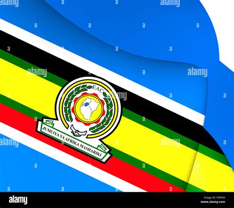 East african community flag hi-res stock photography and images - Alamy