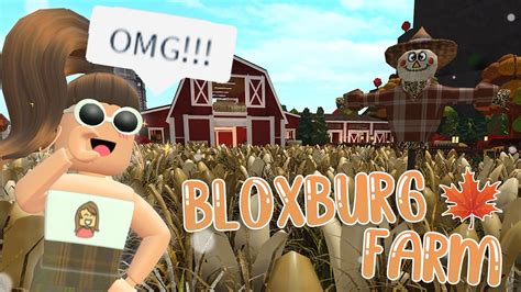 Visiting a BLOXBURG FARM (ANIMALS?!) - YouTube