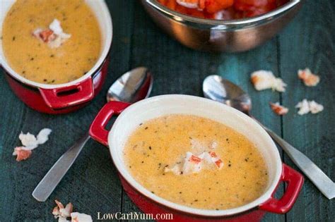 Easy Lobster Bisque Soup Recipe - Gluten Free Keto | Low Carb Yum