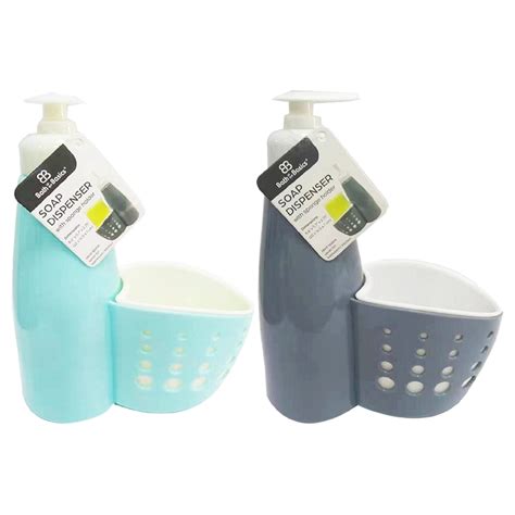 SOAP DISPENSER WITH SPONGE HOLDER - 24