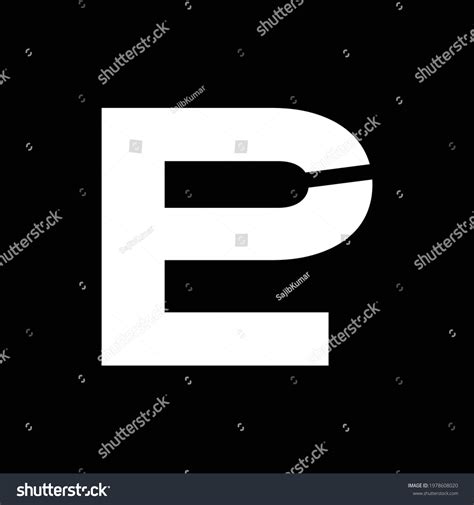 Fpl Letter Logo Design Black Background Stock Vector (Royalty Free ...