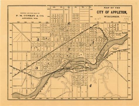 Map Appleton Wi | Map of Atlantic Ocean Area